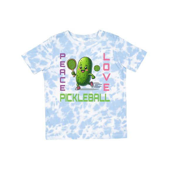 Inktastic Funny Peace Love Pickleball Girls Toddler T-Shirt