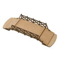 thumbnail image 2 of Kits de Modelo de Puente de Madera Europeo 1/72, Colección de Regalos de Construcción de Madera, Rompecabezas de Hobby, Juguete de Madera DIY para Niñ Puente pequeño Hugo Puente en miniatura, 2 of 9
