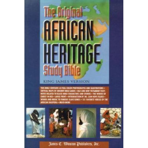 Pre-Owned Original African Heritage Study Bible-KJV-Large Print (Paperback) 0817015116 9780817015114