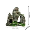 thumbnail image 2 of Fall Decor Mountain View Decor Rockery Rock Hiding Tree Aquarium Ornament Fish Tank Decoration, 2 of 2