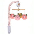 thumbnail image 6 of Lambs & Ivy Little Garden Felt Flowers Musical Baby Crib Mobile Soother Toy, 6 of 7