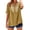 A01 Yellow Embroidery Button Down Shirts, variant on Short Sleeve Womens Tops Plus Size V Neck T Shirt Floral Printed Summer Tunic Tops Oversized Loose Fit Boho Blouses Mothers Day