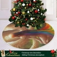 thumbnail image 6 of FMSHPON Beauty Fairy Xmas Christmas Tree Skirt Stand Mat for Holiday Party Decoration Indoor Outdoor 36 inches, 6 of 6