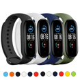 thumbnail image 2 of Correa para Mi Band 6 7 NFC pulsera Sport silicona reloj pulsera Miband 4 Belt pulsera correa para Xiaomi mi band 3 4 5 correa, 2 of 4