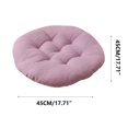 thumbnail image 5 of Tuvgenk support seat cushion 60%Cotton,40%Linen seat cushion Circle For Interior Use meditation cushion Purple, 5 of 5