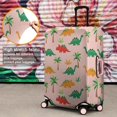 thumbnail image 4 of Pink Cartoon Dinosaurs Palms Pattern Luggage Cover Fashion Suitcase Cover Baggage Covers Fit 25-28 Inch Luggage (Go Travel), 4 of 5
