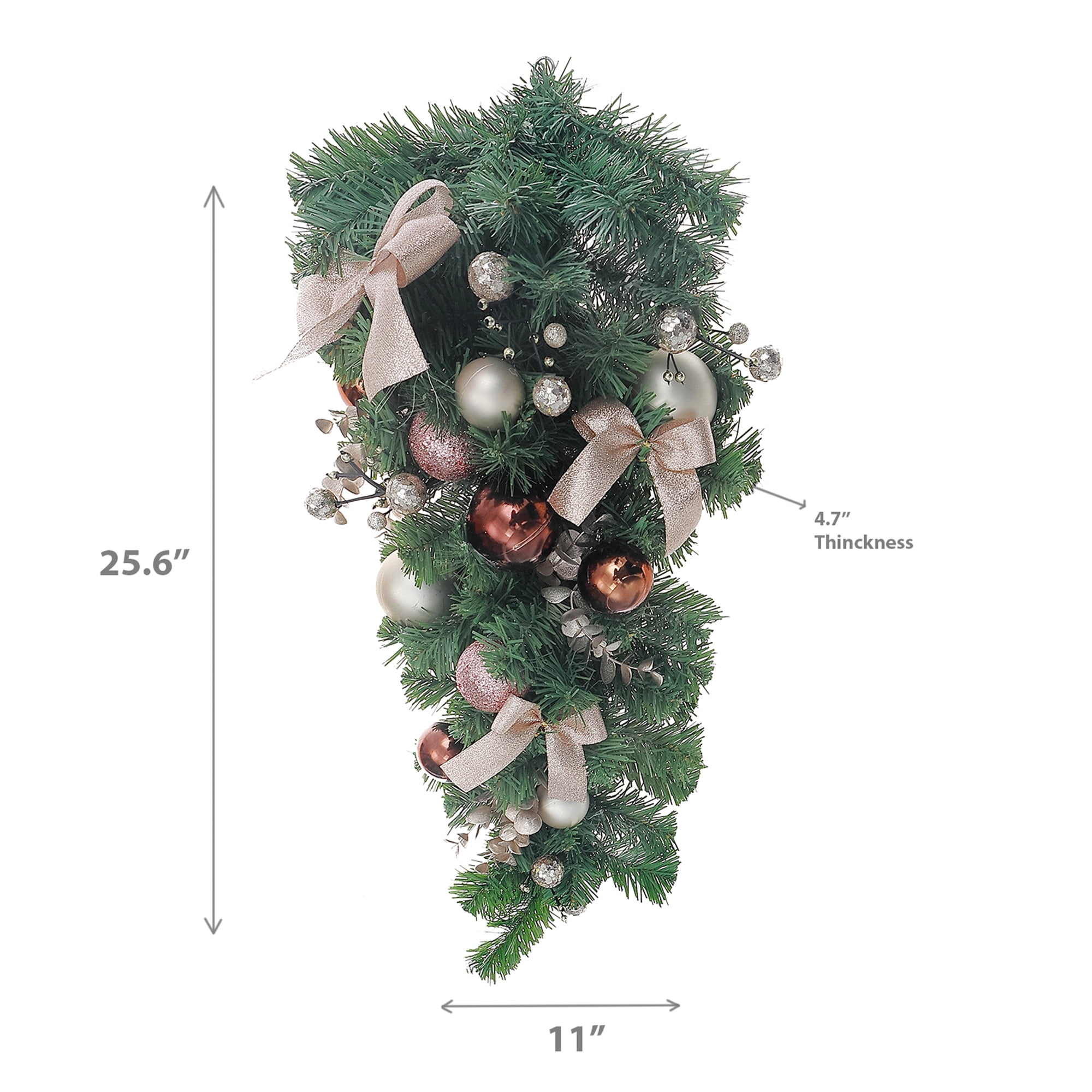 Arcs Et Boules En Forme De Larme De Pin