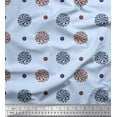 thumbnail image 1 of Soimoi Cotton Voile Fabric Floral Block Fabric Prints by Yard 42 Inch Wide, 1 of 3