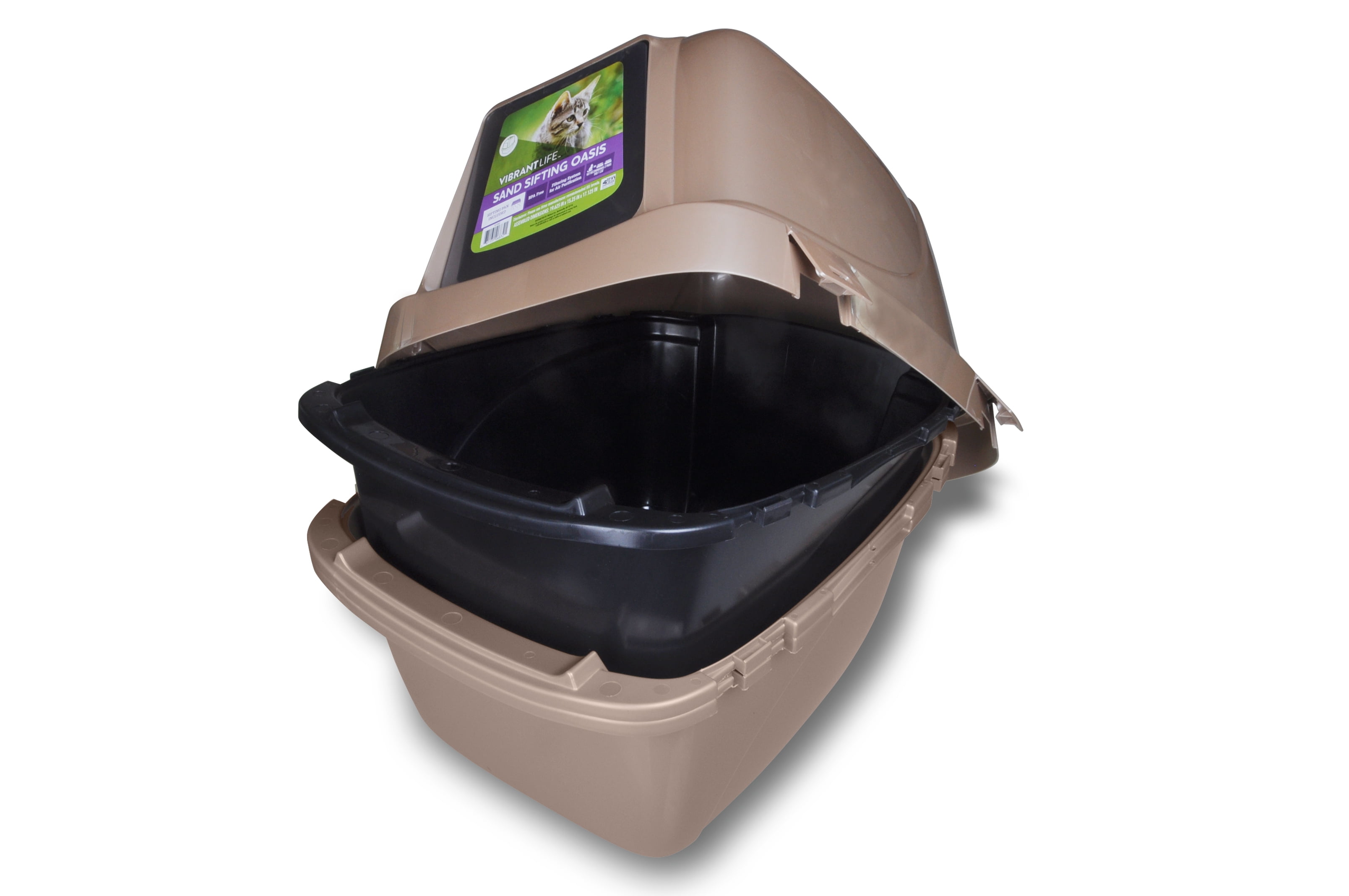Vibrant life sand sifting oasis cat litter box cheap