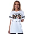 thumbnail image 2 of Friends TV Show Merchandise Mens Milkshakes Varsity Football T-Shirt, 2 of 5