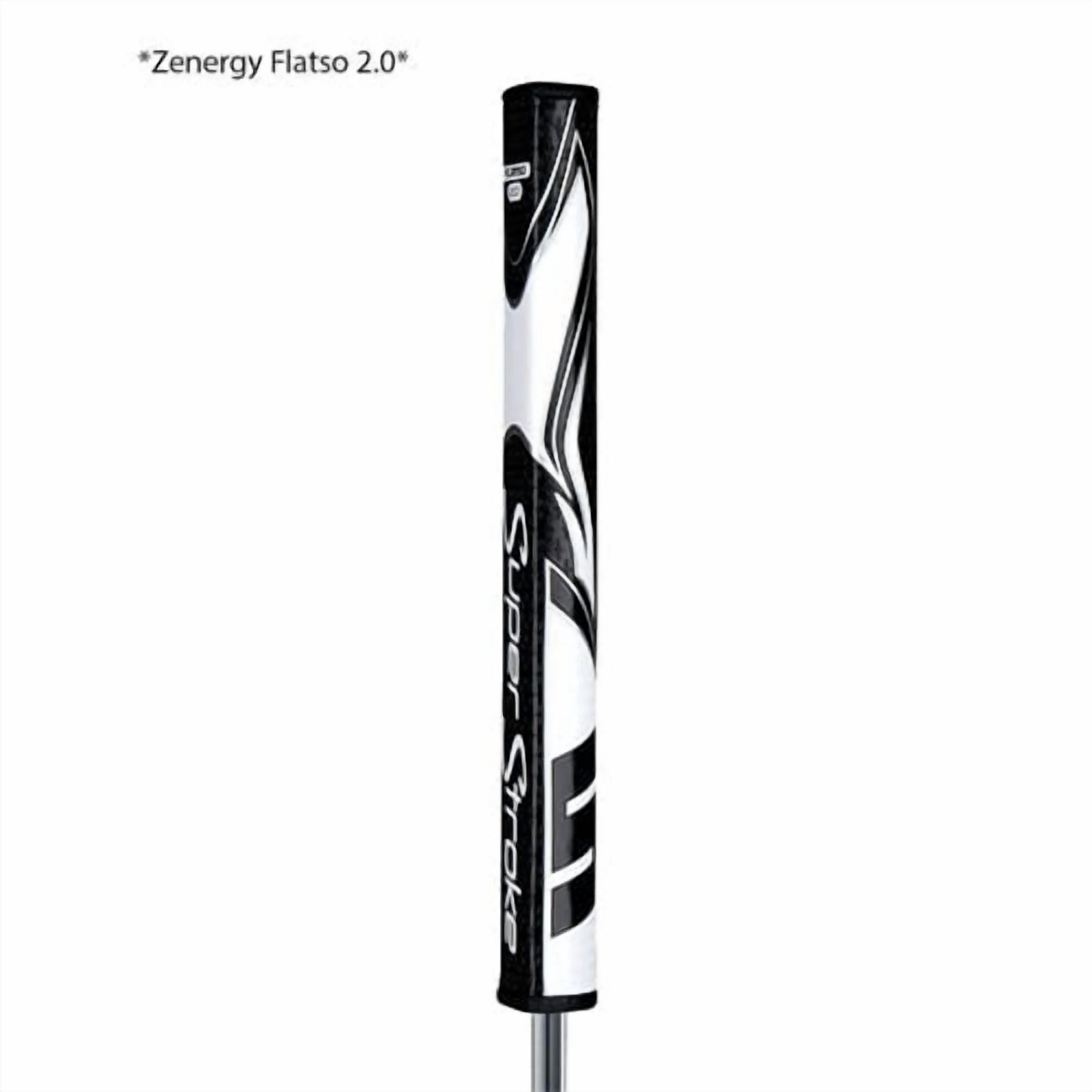 SuperStroke Golf Zenergy Flatso 2.0 Grips Black/White