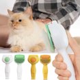 thumbnail image 3 of Grooming Comb for Cat Dog, Remover Tangles & Fleas, Comfortable Self-Cleaning Tools, 3 of 3