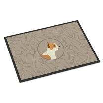 Carolines Treasures CK2177JMAT Chihuahua In the Kitchen Door Mat Indoor Rug or Outdoor Welcome Mat 24x36 Doormat  36"L x