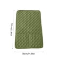 thumbnail image 3 of Yoloke Sofa Arm Cover Seater Arms Headrest Cover with Side Storage Pockets Waterproof Recliner Chair Arm Cover Leather Couch Quilted Furniture Protector, 3 of 5