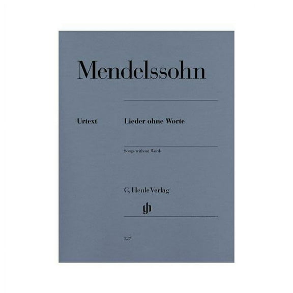 Henle Mendelssohn Songs Without Words