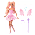 thumbnail image 3 of Barbie Fairy Doll with Toy Wand & Fashion Accessories, Fantasy Theme with Color-Change Fun on Wings & Outfit, 3 of 4