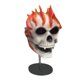 thumbnail image 2 of Escultura de de resina, estatuilla artesanal, escritorio, hogar, hotel, soporte de exhibición, accesorios de Halloween, estatuas, decoración rojo Sunnimix Estatua de resina de calavera, 2 of 8