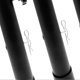 thumbnail image 4 of Set of 4 Stainless Steel Folding Table Extensions, Counter Height, Type A, 44 cm, 4 of 4