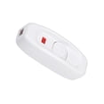 thumbnail image 5 of Interruptor de luz indicadora en línea Uxcell AC 250V 10A On/Off Blanco para lámpara de escritorio, 5 of 5