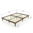 thumbnail image 4 of Zinus Bobbie 10 inch Acacia Wood Platform Bed Frame, 4 of 9