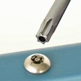 thumbnail image 3 of 11 Pcs Magnetic T6-T40 Torx Head Screwdriver Bit Set Star 6 Point Screwdriver Drill Bits Tools 3 Inch Length, 3 of 7