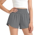 thumbnail image 3 of FAIWAD Girls Athletic Shorts Kids Summer Casual Elastic Waist Workout Tennis Shorts Lightweight Running School Shorts, 3 of 9