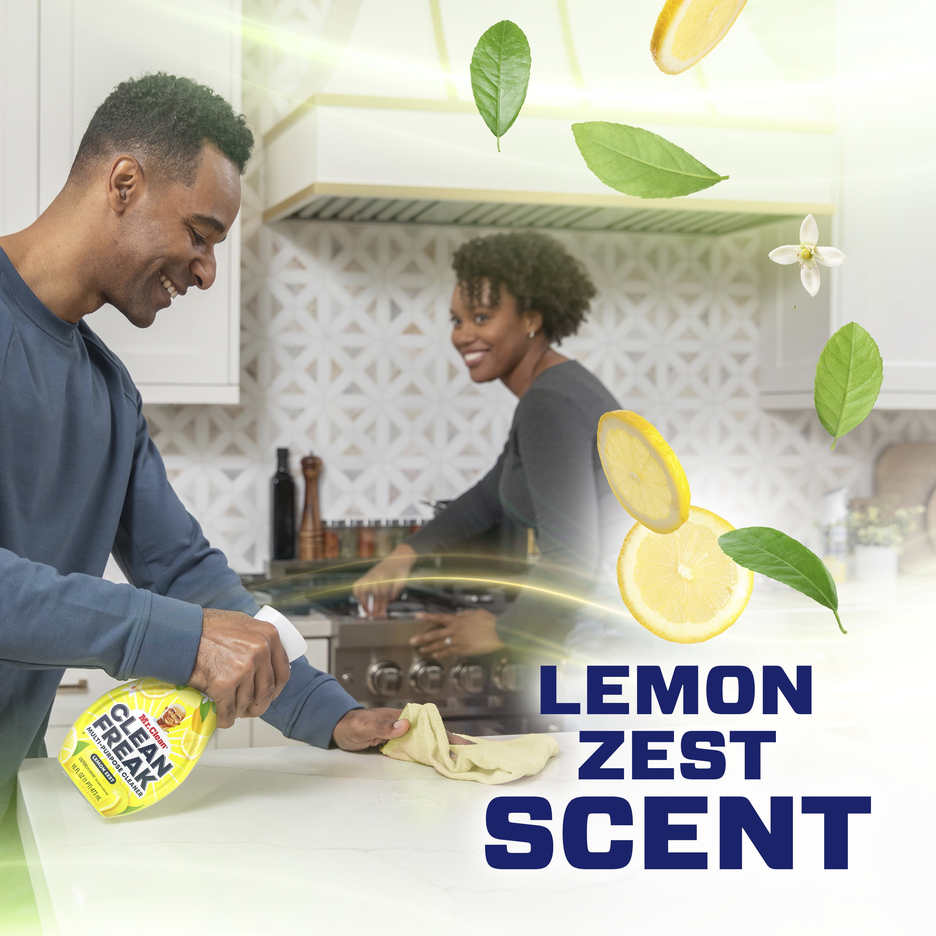 Mr. Clean Clean Freak Lemon Zest Scent Deep Cleaning Mist Liquid 16 oz -  Ace Hardware