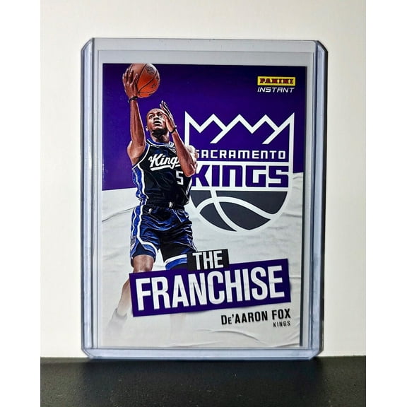 De'Aaron Fox 2024-25 Panini The Franchise NBA #6 Card Sacramento Kings 1/234