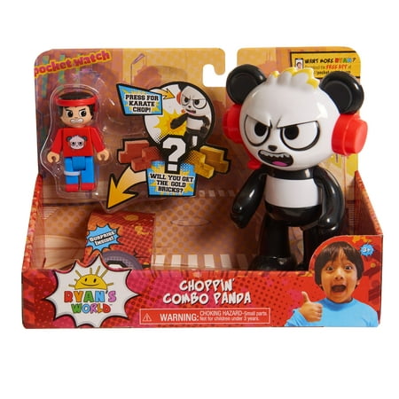 Ryan’s World Choppin Combo Panda Action Fig (Best Figs In The World)