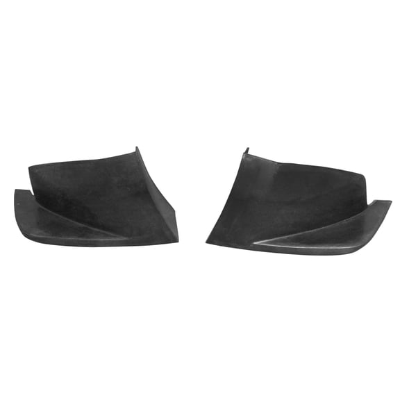 Ikon Motorsports Rear Bumper Spats Apron for 2022-2025 Subaru BRZ& 2022-2026 Toyota GR86 CS Style PU Lower Winglets Chin Valance Splitters 2PCS