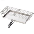 thumbnail image 4 of Tostadora portátil plegable de acero inoxidable 304 para cocina, tostadora para pan en la cocina, malla calefactora uniforme, compacta para acampada al aire libre, senderismo, picnic, 8x5,5 pulgadas, 4 of 9