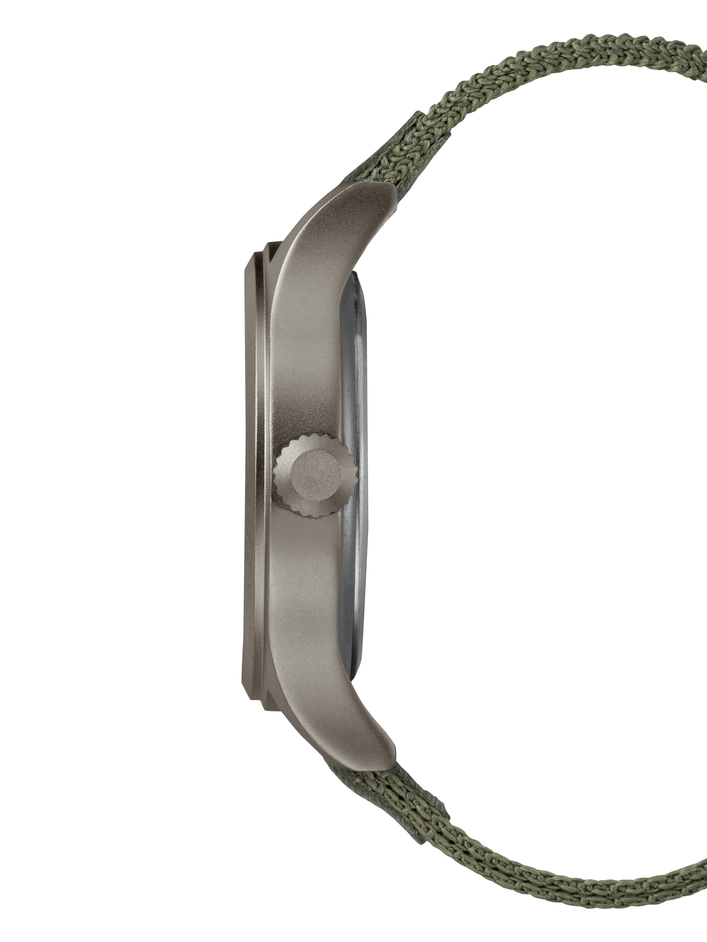 Men's Expedition Scout 40 Green/Gray Watch, Leather/Nylon Strap