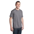 thumbnail image 4 of District Young Mens Tri Blend Crew Neck Tee-M (Grey Heather), 4 of 6