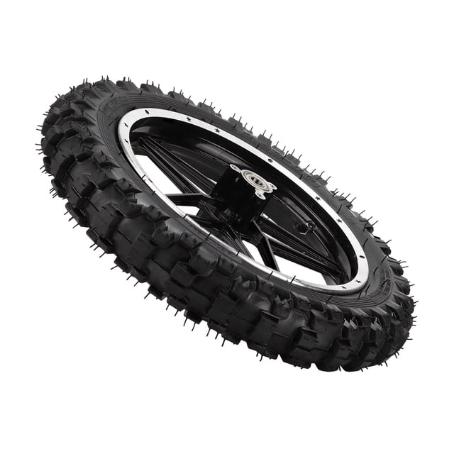 Motorcycle Rear Tire, 2.5 - 10In Rear Tire Steel Alloy for Motorbike for Motorcycle