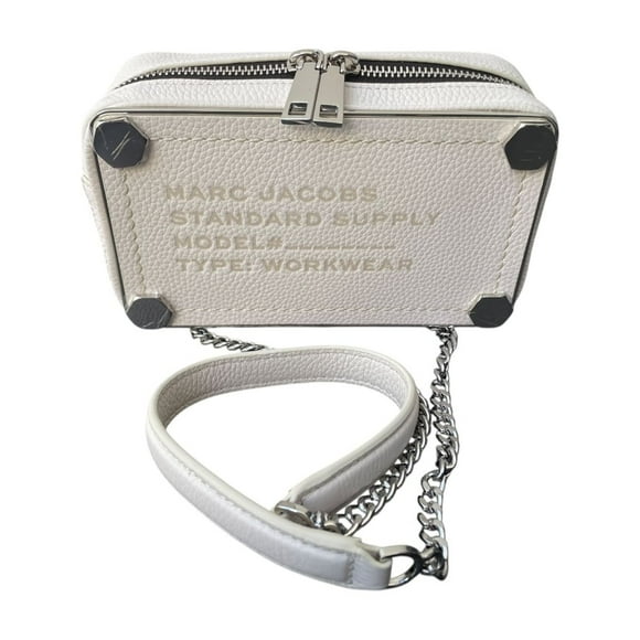 The Marc Jacobs Crossbody Box Chain White