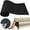 Black, variant on Cat Scratch Couch Furniture Protector,Trimmable Cat Scratcher Mat,Adhesive Cat Scratch Pad Deterrent for Furniture,Suitable for Pasting On Walls, Sofas, Stairs(16x39.3inch)