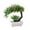 A, variant on Twfbrm Artificial Bonsai Tree, 8 inch Realistic Plastic Potted Plants with White Pots, UV-Resistant Small Faux Plant Zen Garden Decorative Greenery Tabletop Decorations for Home Office Shelf
