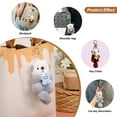 thumbnail image 6 of Adorable Small Plush Otter Keychain Charm with Fish Couple Hug Designs, Soft Fluffy Plush Material and Durable Metal Keyring for Long-Lasting Cute Charm, Perfect for Girlfriend, 6 of 6