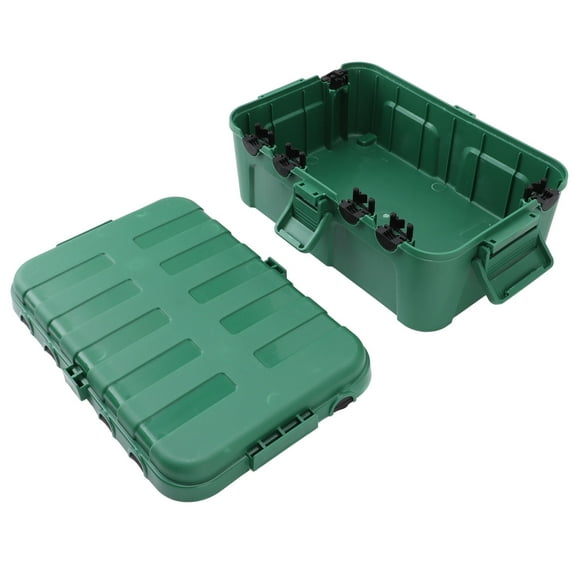 Outdoor Electrical Box, IP54 Waterproof Electrical Connection Box Weatherproof Extension Cord Cover Box with 6 Cable Seal Entry for Outlet, Timer, Plug, Socket, Power Strips