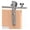4FT 1210mm, variant on Sliding Door System Stainless Steel Suitable For Single Door 4-8FT/121-243CM Barn Door Hardware Kit ,Easy to Install