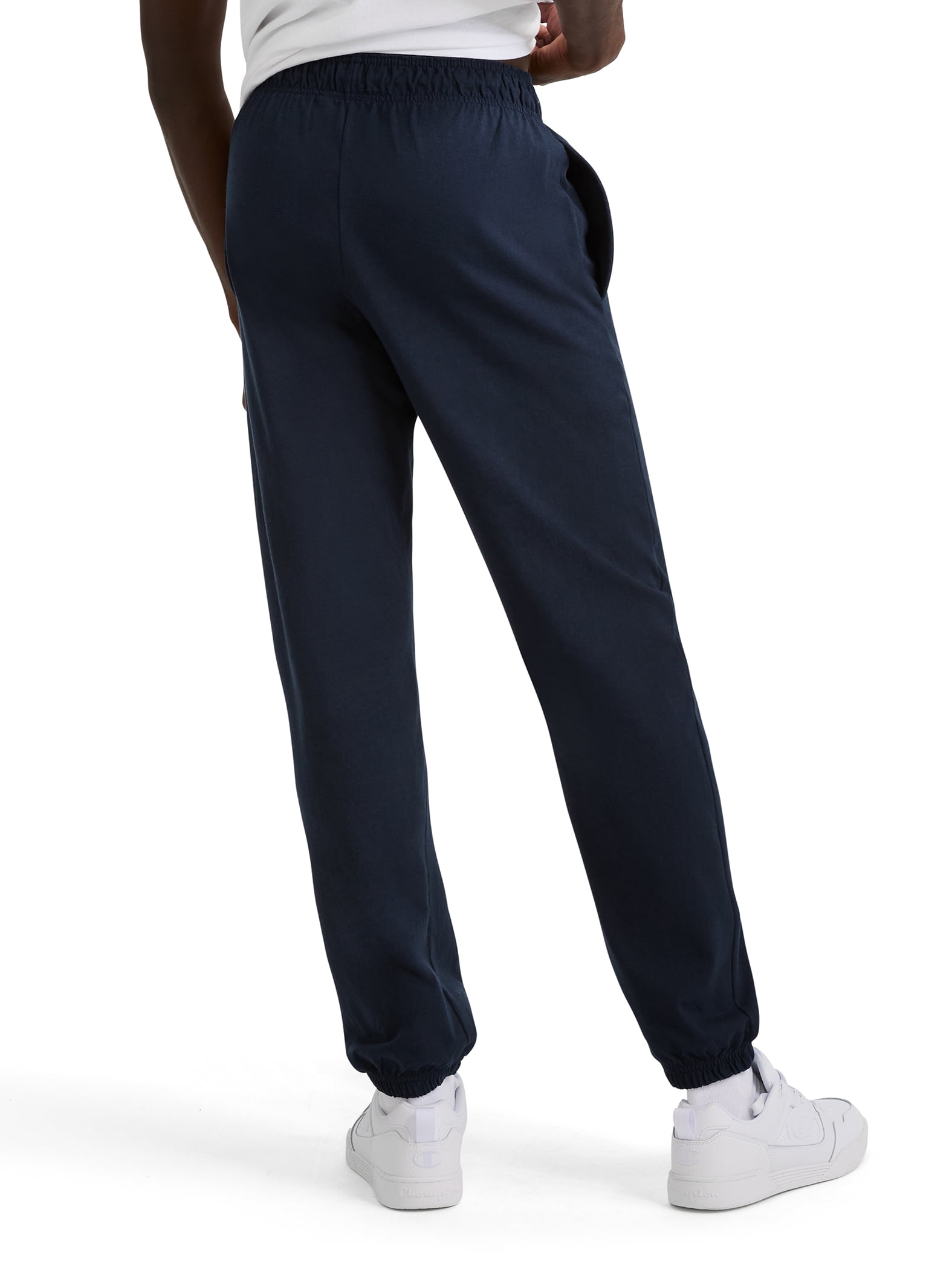 Champion Men's Closed Bottom Jersey Pants, Athletic Fit - Walmart.com