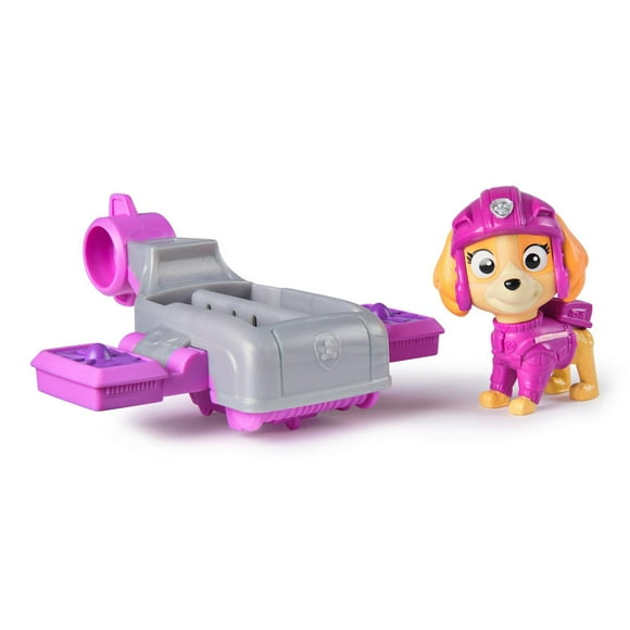 PAW Patrol: Action Pups Skye Action Figure & Hoverboard Airplane Toy with Foldable Wings, Kids Toys for Boys & Girls Ages 3 and up
