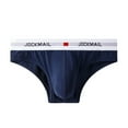 thumbnail image 2 of Mens Underwear Underwear Briefs Trendy Personality Brand Youth Half-Pack Hip Pants, 2 of 3