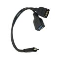 thumbnail image 1 of USB 3.0 Type C OTG Extension Cord 30CM Fast Speed Transmission Converters Cable Perfect for External Storage Devices, 1 of 4