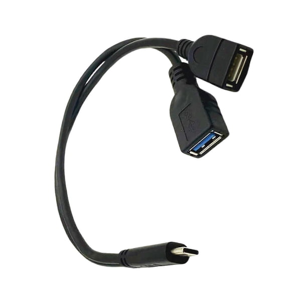 USB 3.0 Type C OTG Extension Cord 30CM Fast Speed Transmission Converters Cable Perfect for External Storage Devices