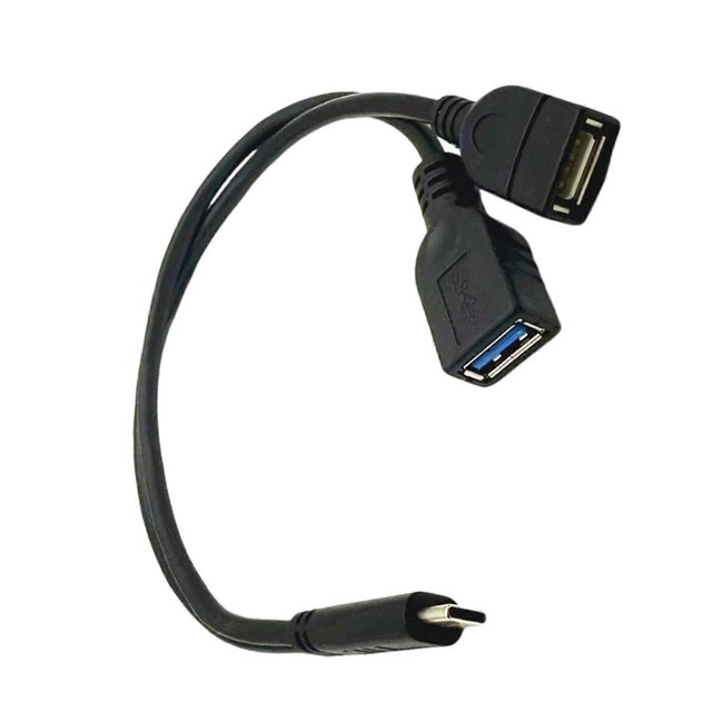 USB 3.0 Type C OTG Extension Cord 30CM Fast Speed Transmission Converters Cable Perfect for External Storage Devices