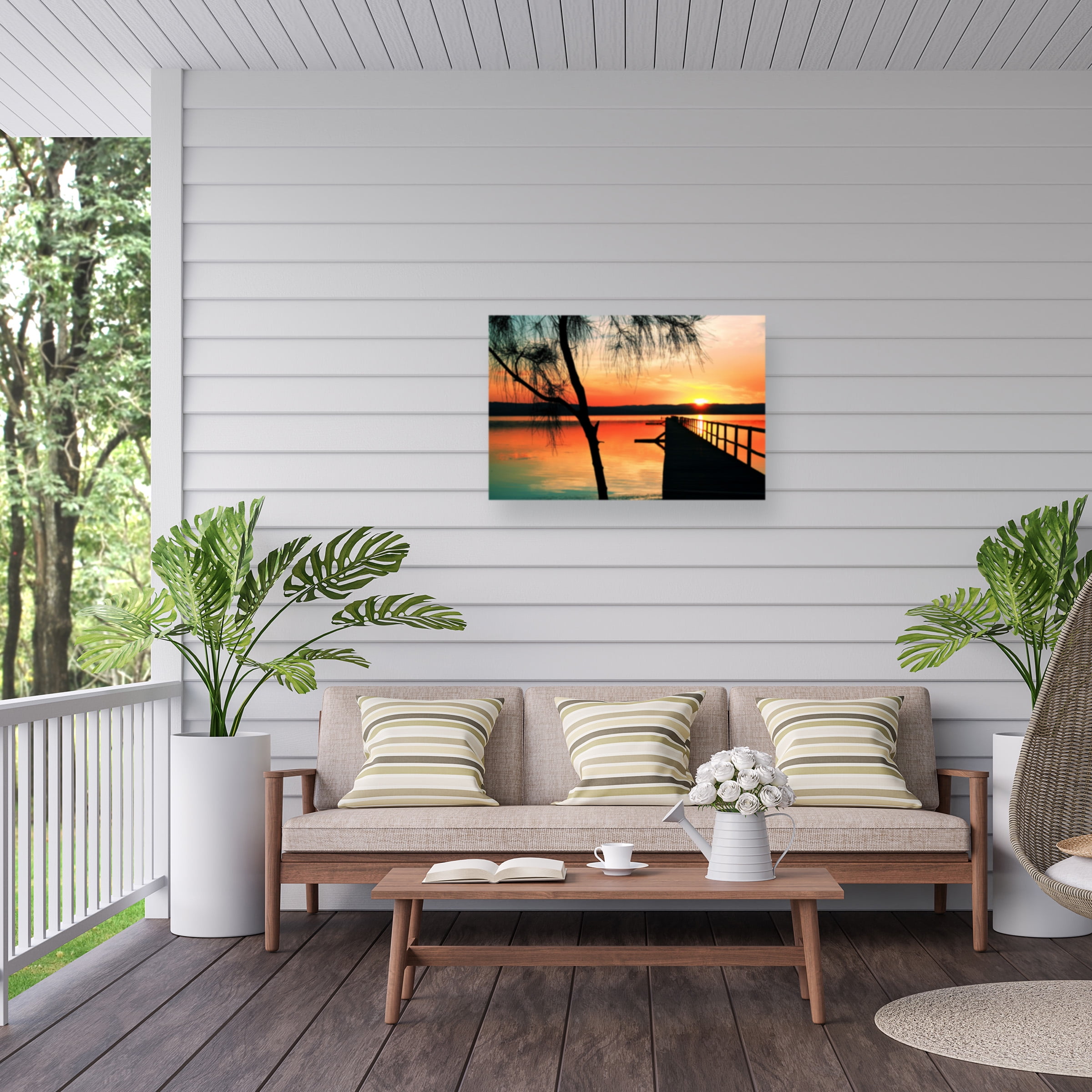 Incredi 'Once Upon An Evening' Outdoor Canvas 12x19
