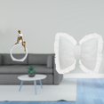 thumbnail image 2 of Figura de niña, estatua de mujer, centro de mesa, dormitorio, regalo para lectores, estantería, estilo rústico, escultura abstracta, decoración versát, 2 of 8