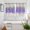 Violet, variant on Yellow Grey Abstract Kitchen Curtains Window Panels, Gradient Geometric Graffiti Retro Wooden Insulated Window Treatment Curtain, Grommet Curtains for Bedroom/Living Room/Bathroom, 2 Piece 52"Wx63"L