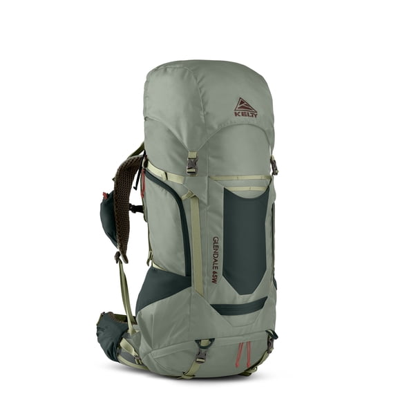 Kelty | Glendale Women's 65L Hiking Backpack, Lightweight Outdoor Pack - Sea Spray